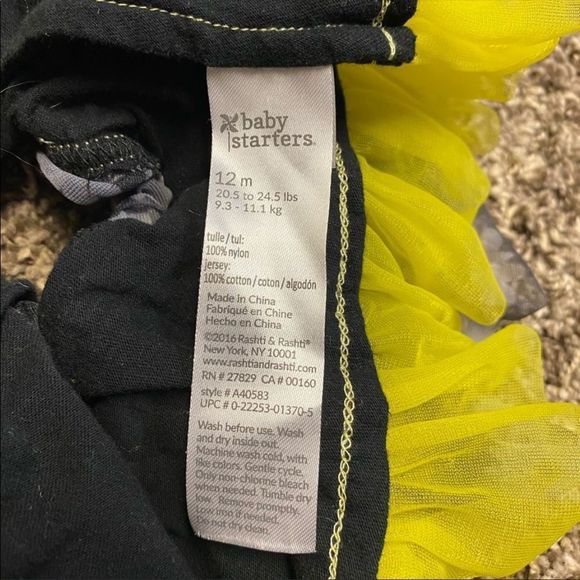 BABY STARTERS | 3/$15 Floral Ruffle TuTu - Picture 3 of 3